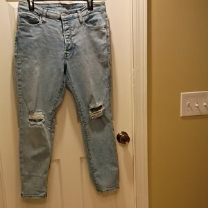 Old Navy Light Blue Straight Leg Jeans